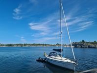 Bavaria 36 med nya segel