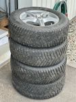 Vinterdäck (dubb) på fälg 215/65R16 98T