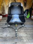 Nila skoterpulka 2-sits – fint skick!
