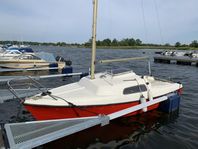 Stortriss MKII med Elmotor och specialbyggd vagga på trailer