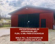 Vinterförvaring för husvagn & husbil även bil & båt i FLEN