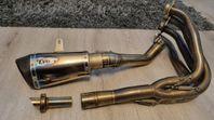Kawasaki Z1000- Rostfritt helsystem (de-cat)