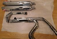 Harley Davidson Touring & Softail avgassystem / ljuddämpare