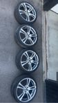 19” Aluminiumfälgar med däck – 235/35 R19 – 5x110