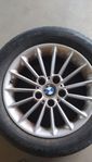 3 st BMW fälgar och däck