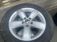 Vinterhjul VW originalfälg Gislaved 205/60 R 16 T XL