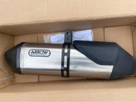 Arrow exhaust.