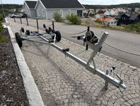 Båttrailler 2000kg boggi
