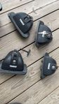 Thule fotsats Zafira C 16 utan rails.