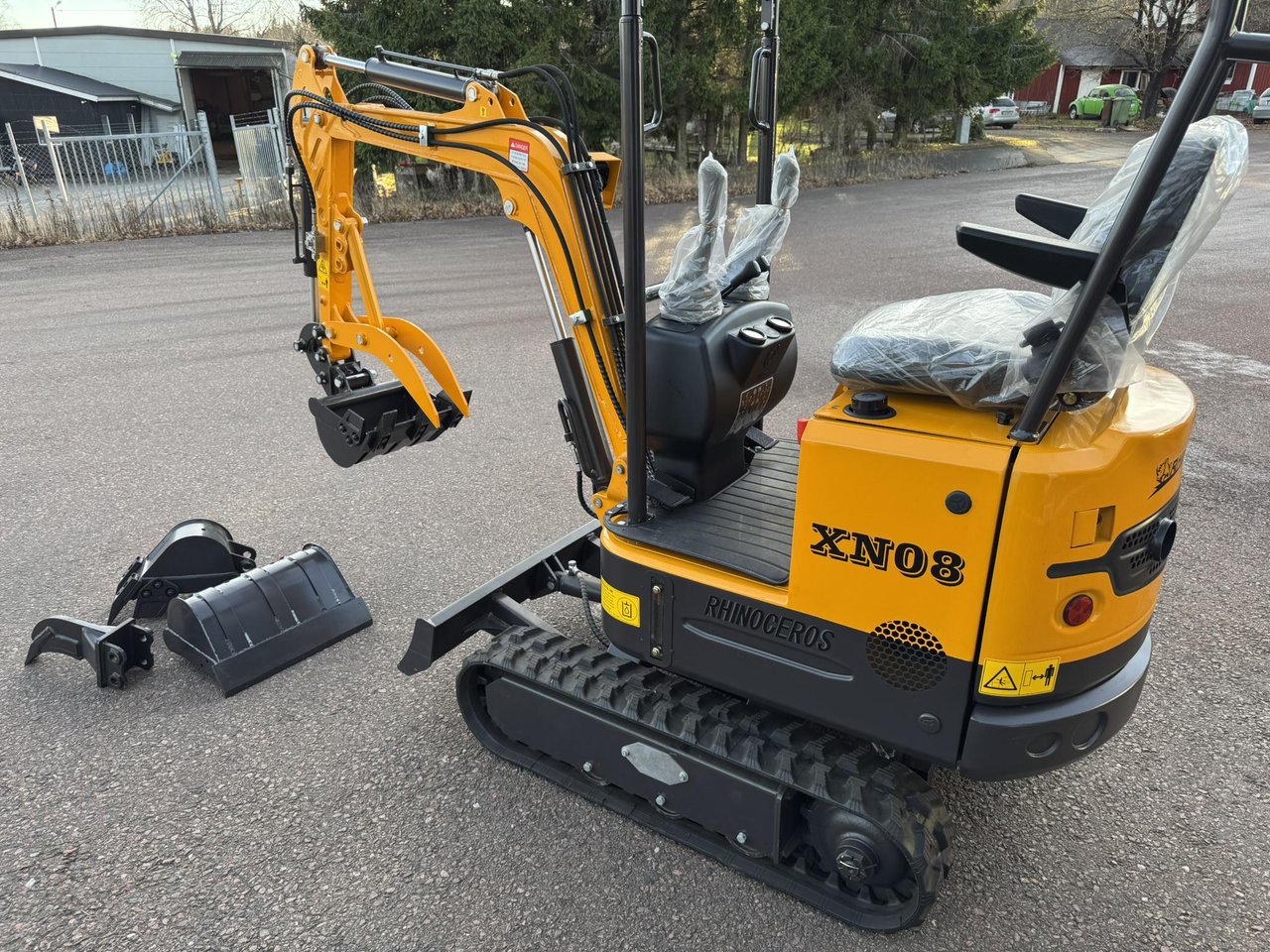 Fabriksny minigrävare XN08 in...