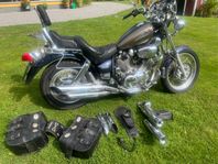 Yamaha Virago XV1100 Nybesiktigad