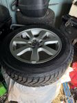 Volvo V70 originalfälgar 16” tum med vinterdäck