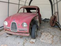 Saab 93B 1958 projekt + Saab 96 1961 reservdelsbil