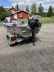 Linder fishing 440 med Suzuki 4 hk, 80 km släp
