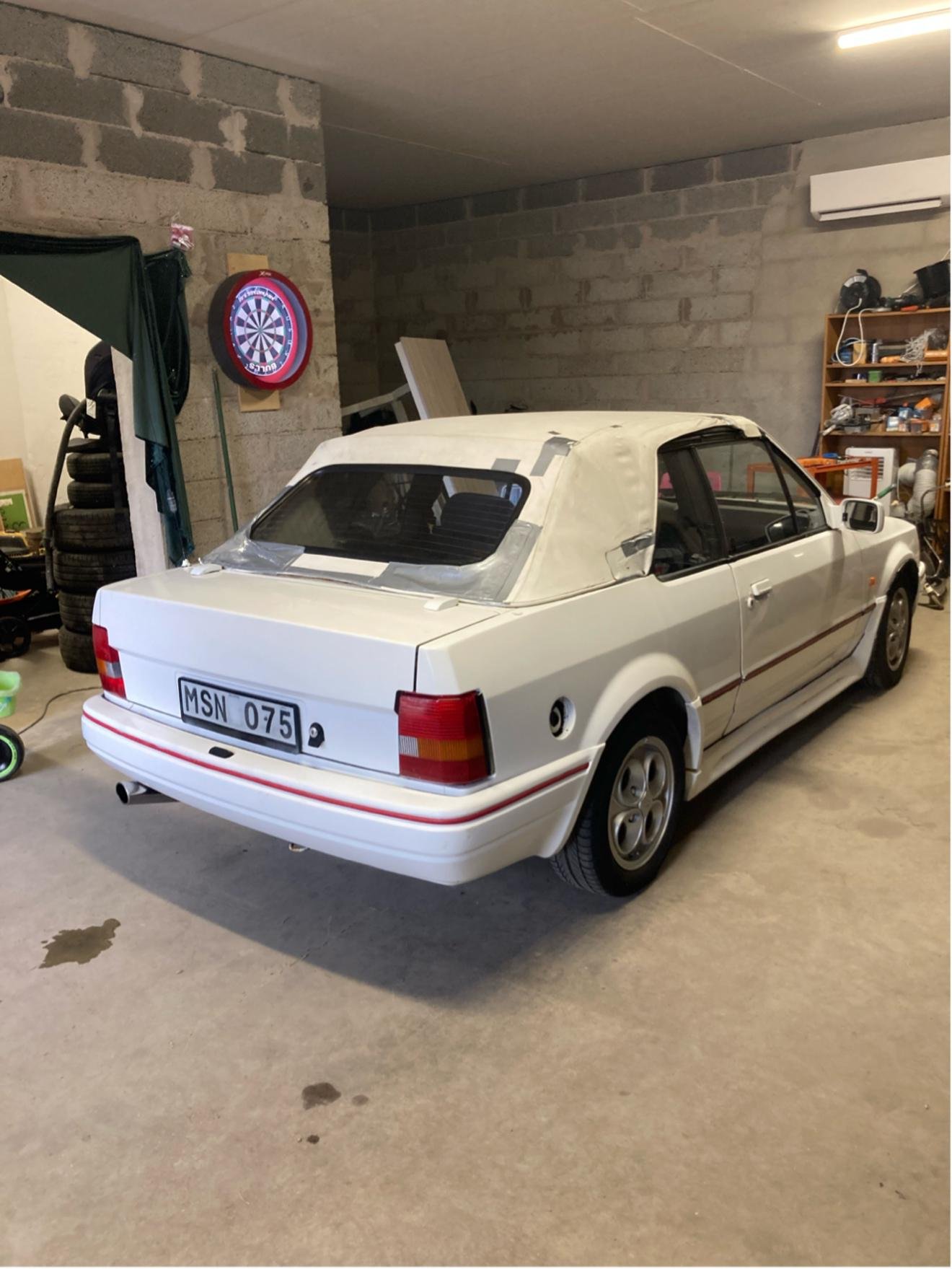 Ford Escort XR3i Cabriolet Manuell, 105hk, 1986