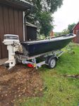 Örnvik 480 med 25 hk Johnson och Trailer.