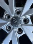 Audi originalfälgar med allrounddäck 205/55R16