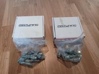 Bmw E46 spacers och Hjulbultar