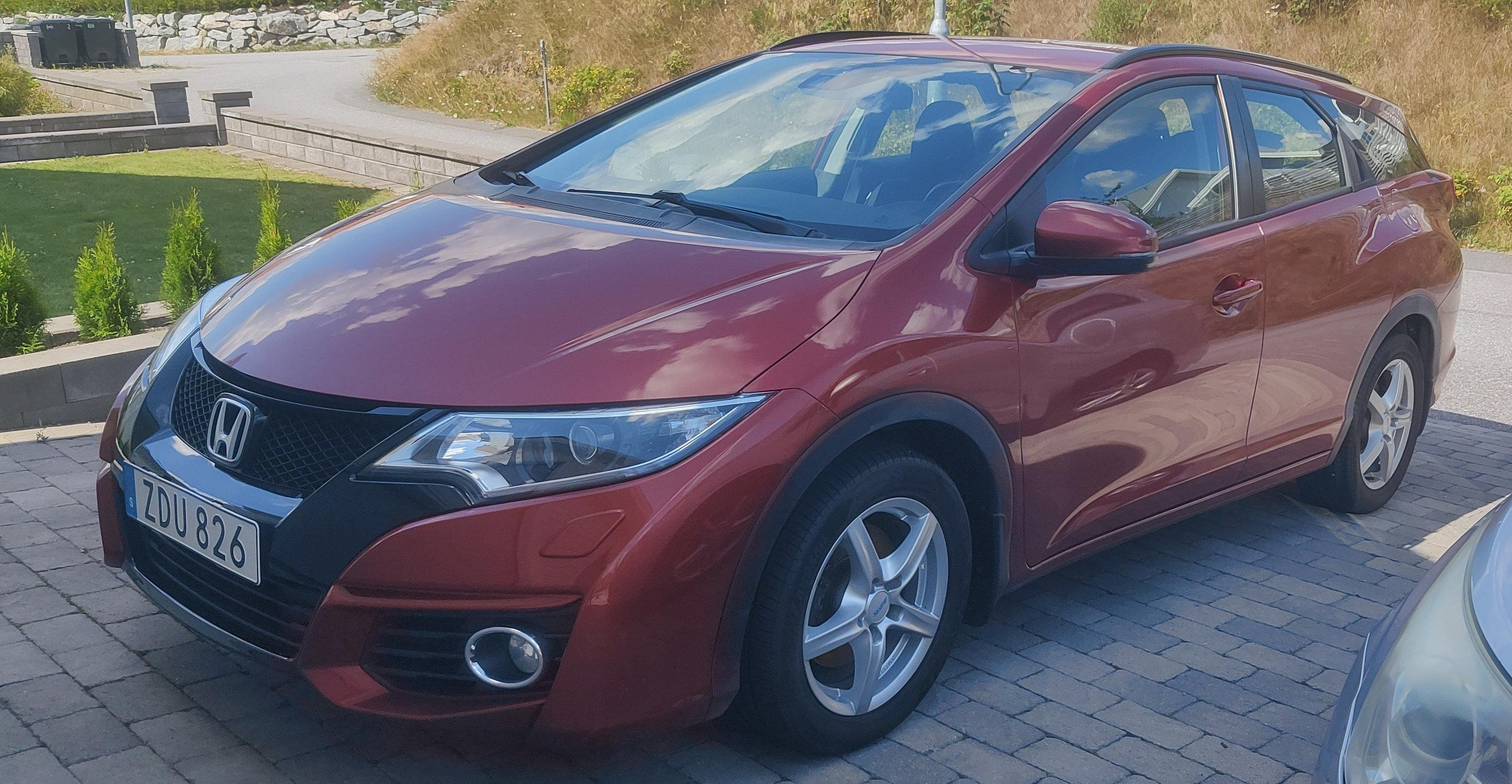 Honda Civic Tourer 1.6 i-DTEC Manuell, 120hk, 2017