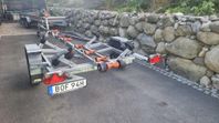 Respo 1500V båttrailer – bromsad, nybesiktigad, fint skick