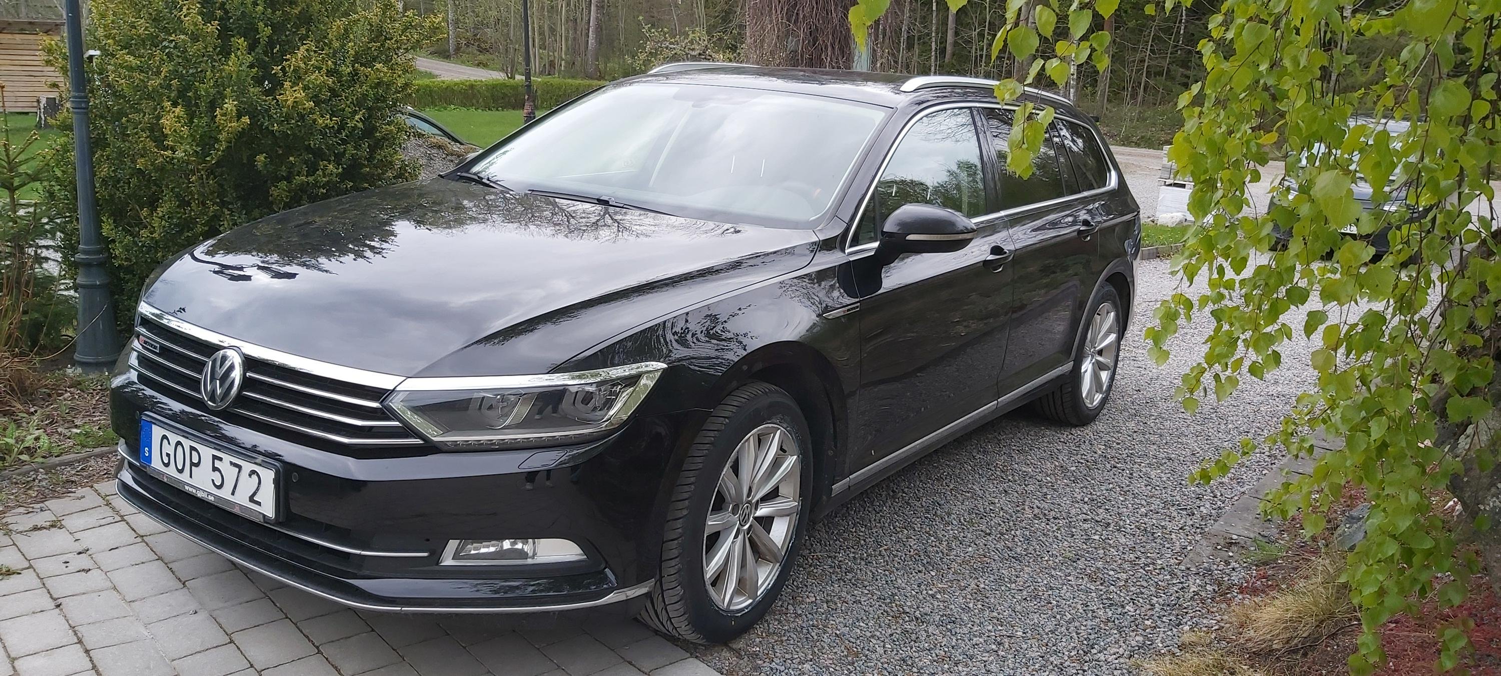 Volkswagen Passat Sportscombi 2.0 TDI DPF SCR BMT 4Motion DSG Sekventiell, 190hk, 2017