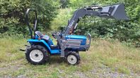 Kompakttraktor minitraktor Iseki TU-1400 4WD frontlastare