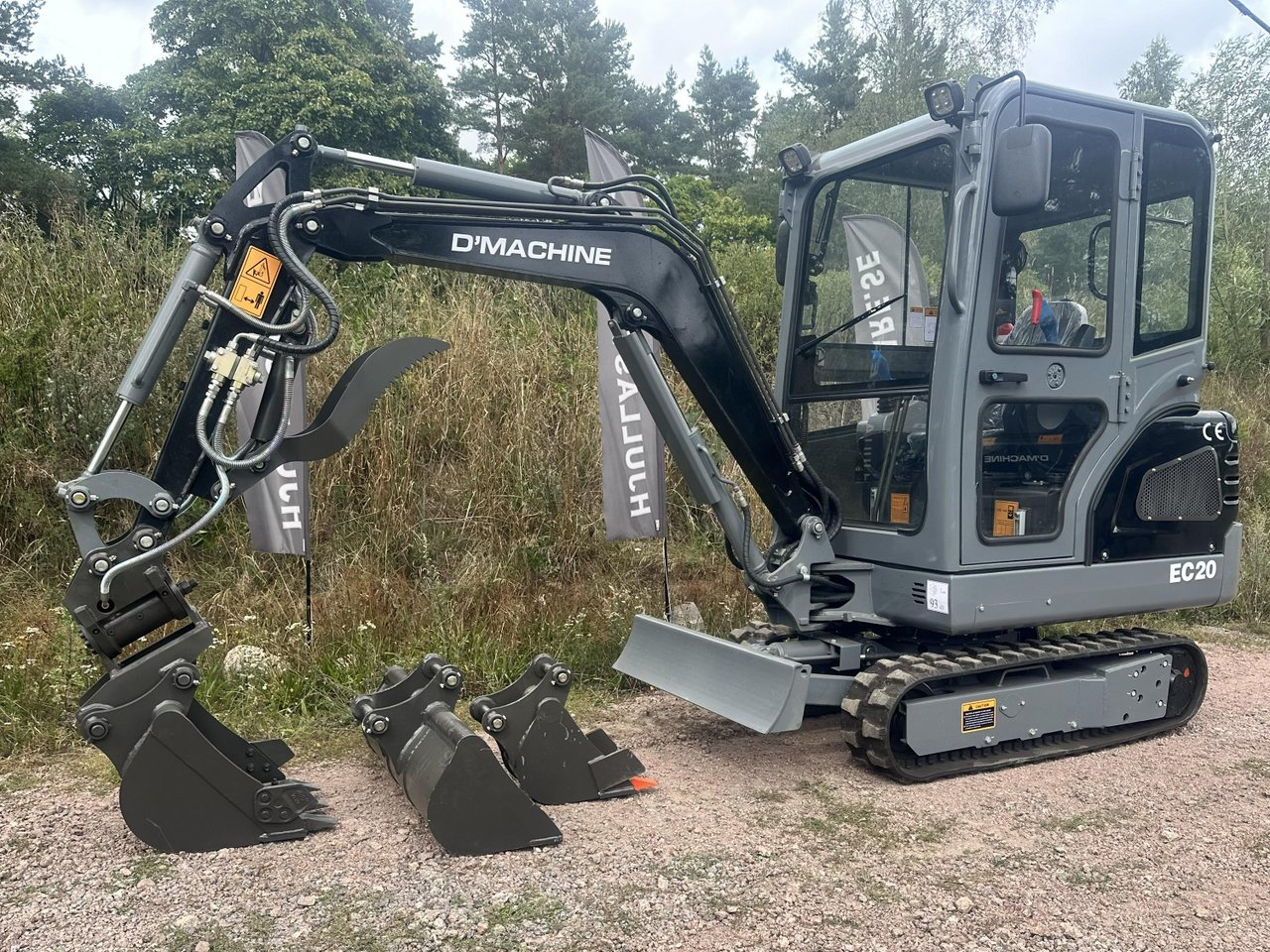 D'MACHINE EC20 FRI FRAKT