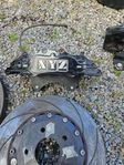 XYZ 6 kolvs Broms-OK 330mm bromsskivor 5x112 4x114