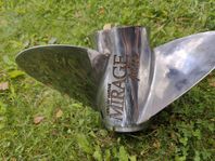Mercury Mirage Plus 23P rostfri propeller - Nyskick