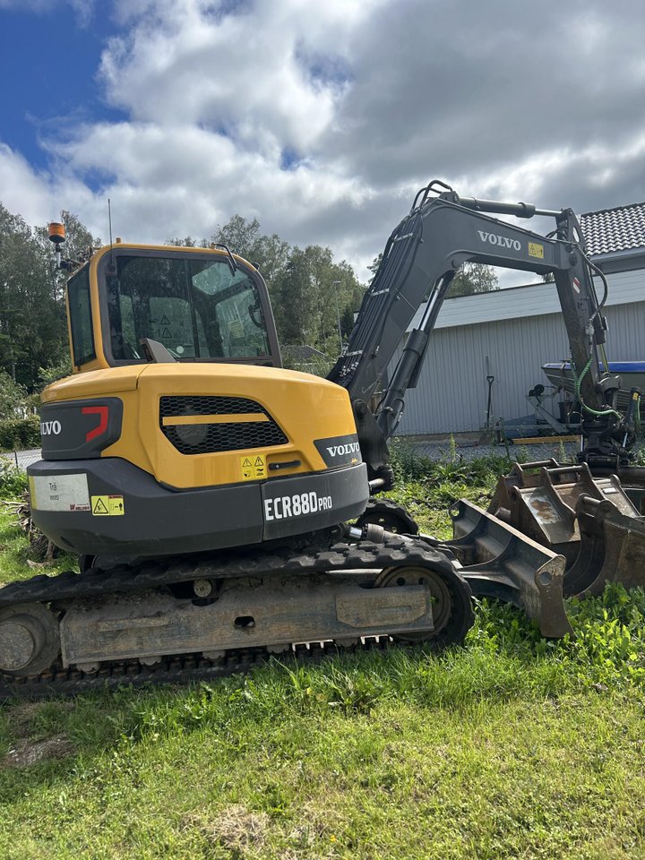 Uthyres: Volvo ECR88D Pro (20...