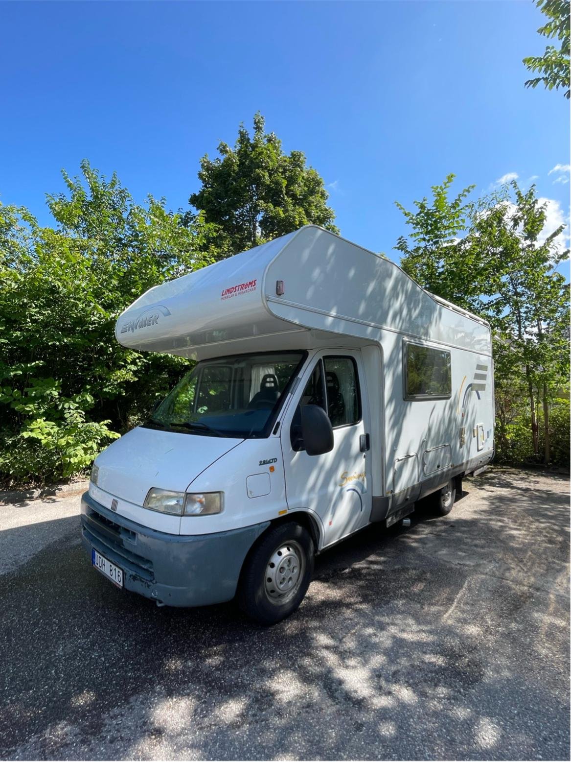 Fiat Ducato Conversion Karosseri Platform 2.8 i.d. TD Manuell, 5-trinn, 122hk, 2000