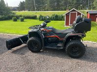 Goes 500L med plog och lastbox 