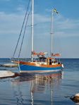 Johnson 30 ketch motorseglare