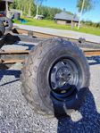 4 st nya Atv/ Fyrhjulins fälgar med däck 25×8-12