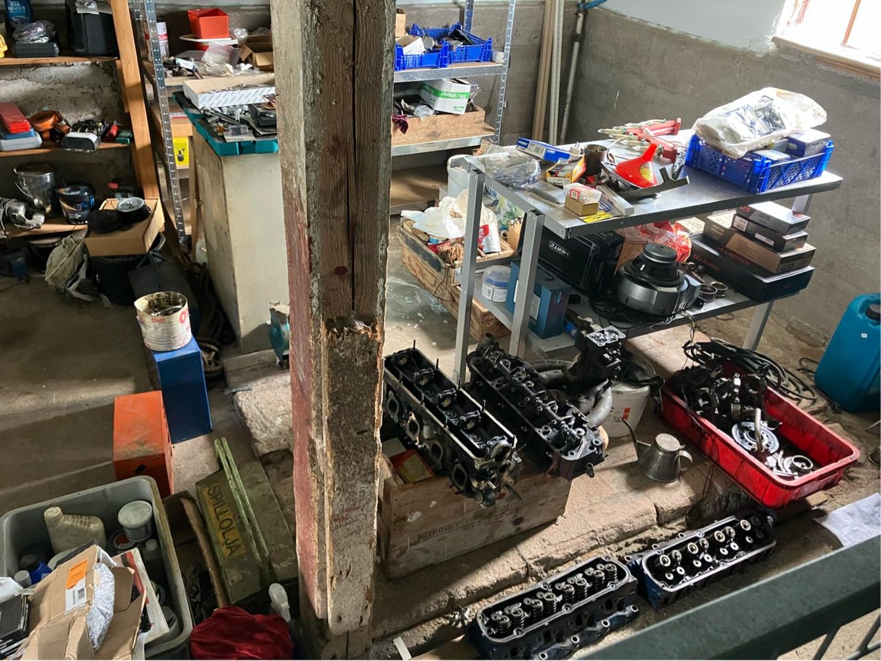 Garage rensning
