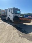 Plogbil Sandspridare Lastväxlare