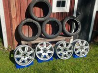 Volvo fälg Thor 17" m däck