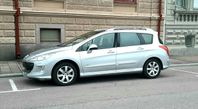 Nybesiktad/ Nyservad  å skattad Peugeot 308 SW bioflex 2.0