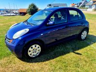 Nissan Micra 5-dörrar 1.2 Nybesiktigad låga mil