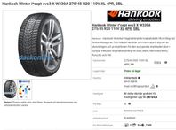 Vinterdäck/allvädersdäck BMW x5 - Hancock Winter i*conc evo3