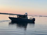 Unik aluminiumbåt inkl trailer