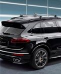 Porsche takräcke + skidhållare 4par skidor