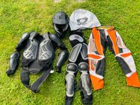 Utrustning Cross+stöd till cross/MC