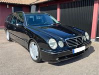 Mercedes-Benz E 55 T AMG W210 Facelift Toppskick Ev byte