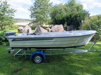 RYDS 480 S med Johnson 30 hk + ny trailer – Fint skick!