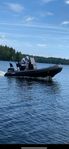 Greatwhite ALU 420 med targabåge och Mercurymotor 30 hk.