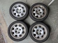 Peugeot 205 GTI fälgar / hatthylla + Volvo R Volans fälgar