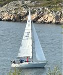 Trio 96 med nytt storsegel och Yanmar 22 hk inombordare