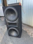 Rockford fosgate baslåda+ Steg