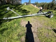 Laxå 2000 kg lastvikt, bra hjullager